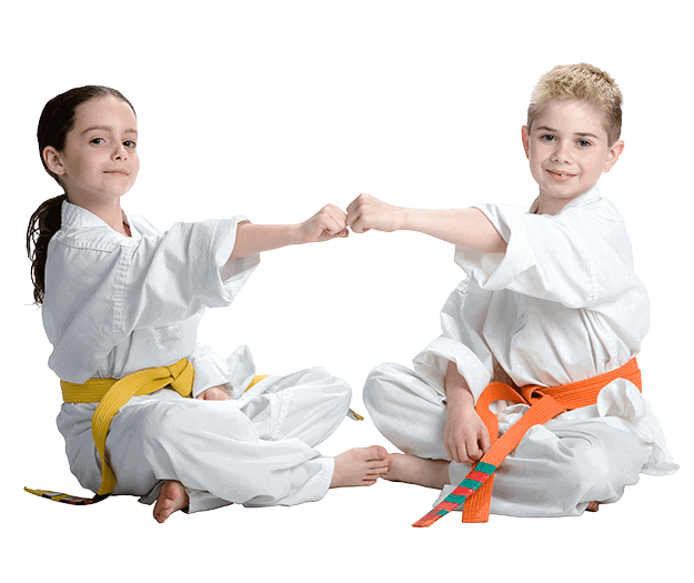 Martial Arts Lessons for Kids in Pickering ON - Kids Greeting Happy Footer Banner