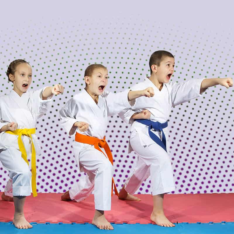 Martial Arts Lessons for Kids in Pickering ON - Punching Focus Kids Sync